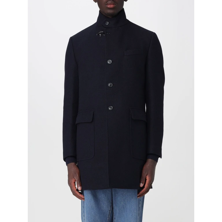 Coat Men color Denim (NAM54530250YOJU808)