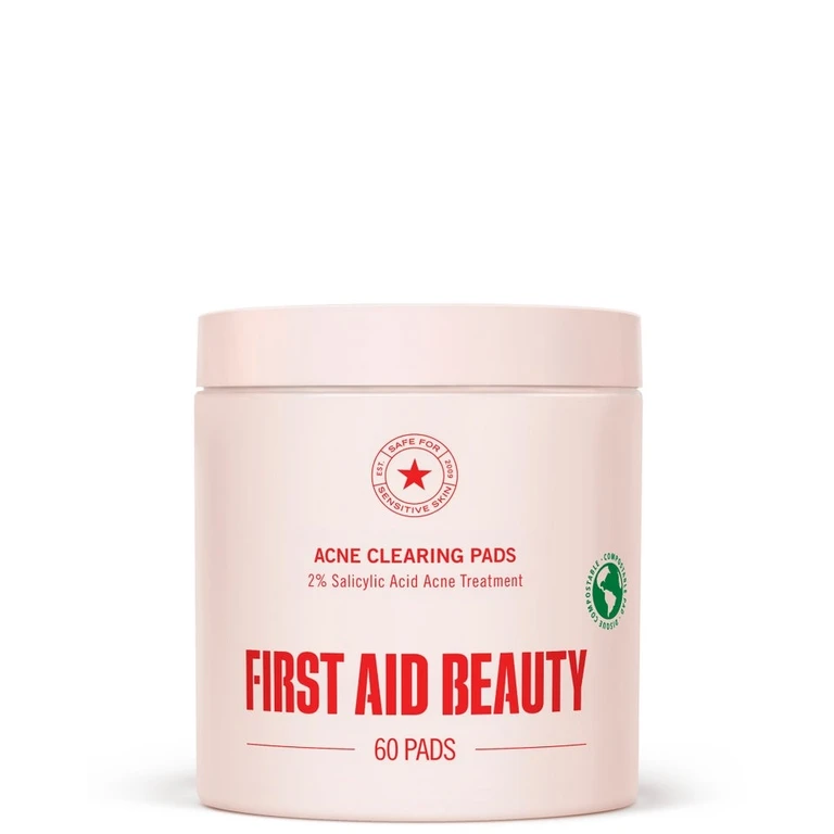 Clearing Daily Acne Pads 2% SA Acne Treatment