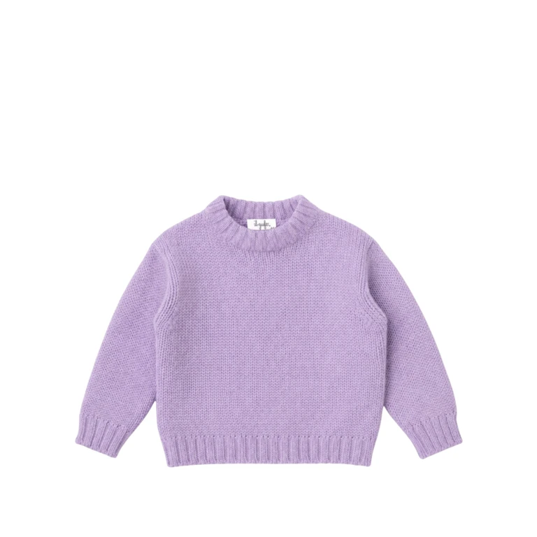 Sweater Round Neck "A26gma0058em226 607 Lilac"