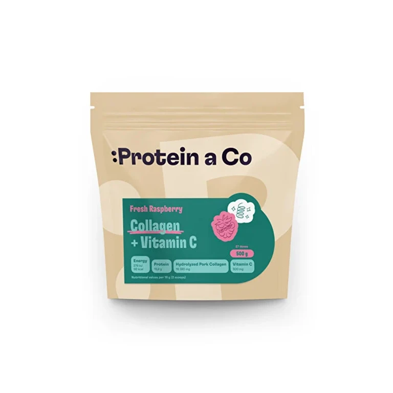Collagen + Vitamin C — Fresh raspberry 500 g