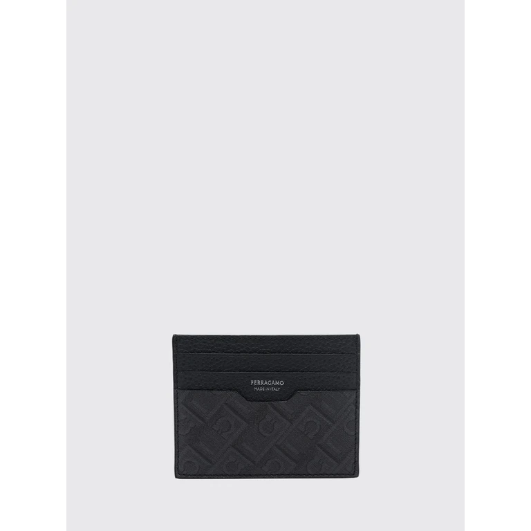 FERRAGAMO Pocket Square Men color Black (661583780321NERO/GRIGIO)
