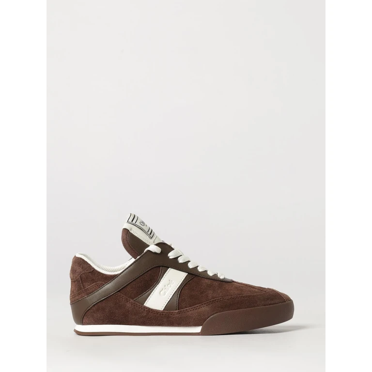 Chloé Baskets Kick en marron