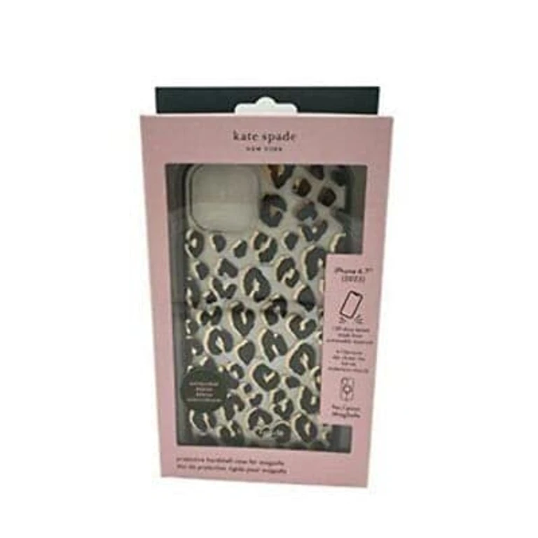 New York Protective Hardshell Case Compatible with Magsafe for Apple Iphone 14 Plus - City Leopard Black [Ksiph-236-Ctlb]