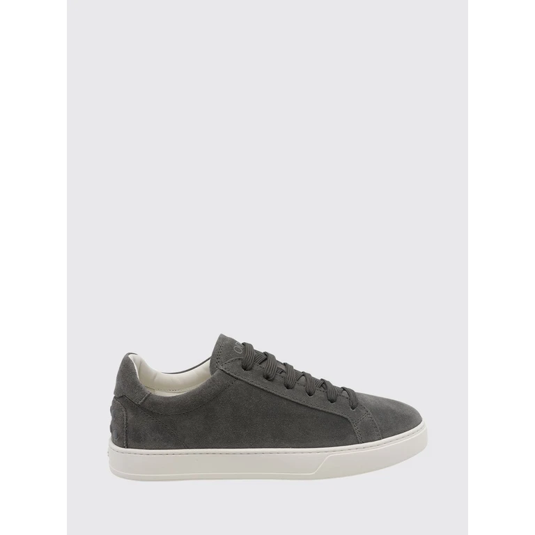 TOD'S Low-Top Suede Calfskin Sneakers with Heel Gommini (XXM04L0HZ40RE0S614)