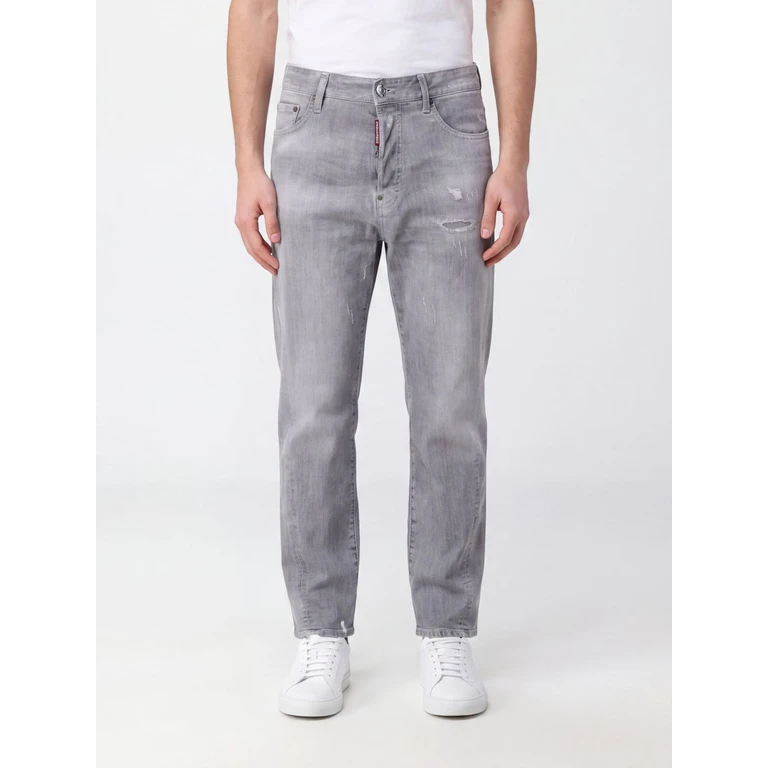 Jean Dsquared2 en denim de coton stretch gris