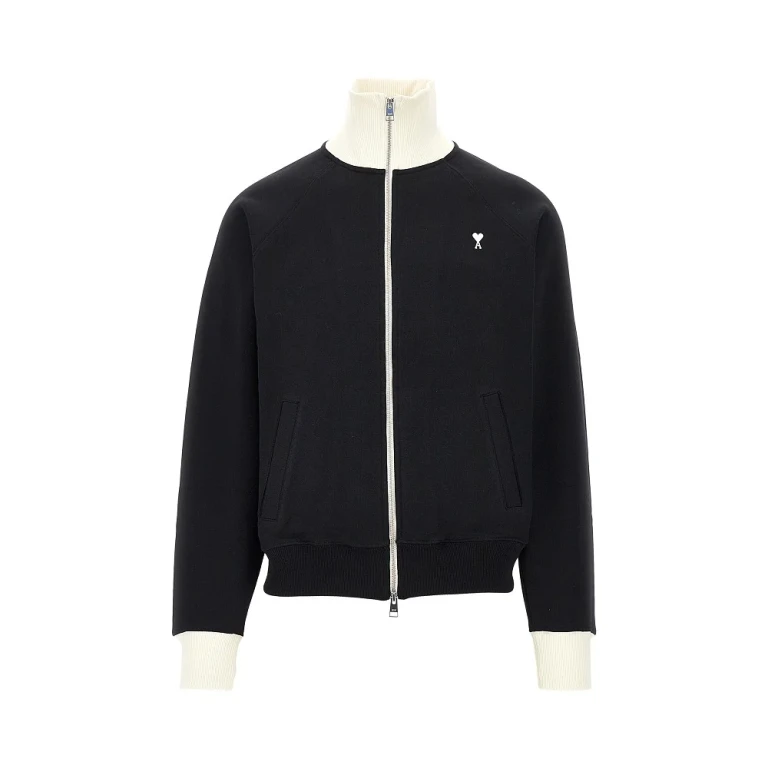 de Coeur embroidery full-zip sweatshirt Man S