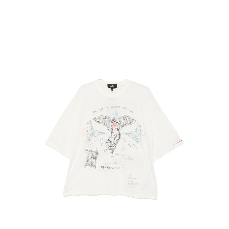 Relaxed Fit Cotton T-Shirt with Graphic Print (MLM10099931)