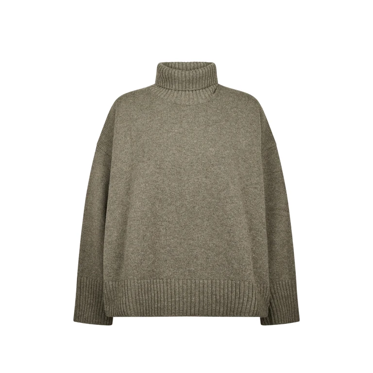 Roll-neck Long-sleeve Sweater