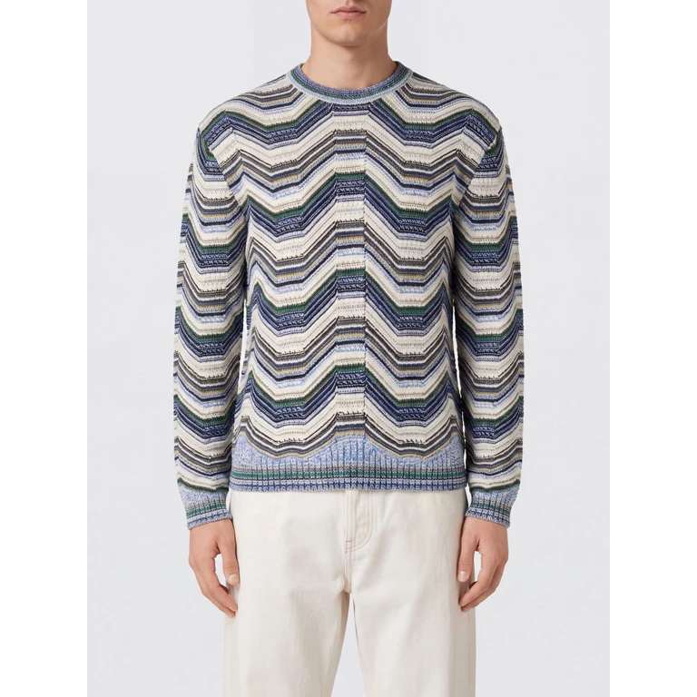Suéter Missoni de zigzag multicolor