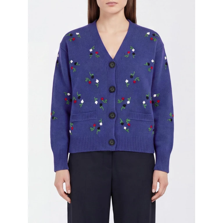 Cardigan in blauw