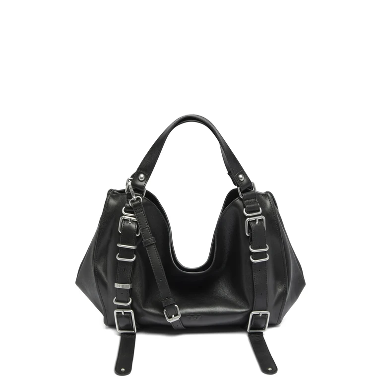 D-One-Medium Top-handle Bag In Treated-leather