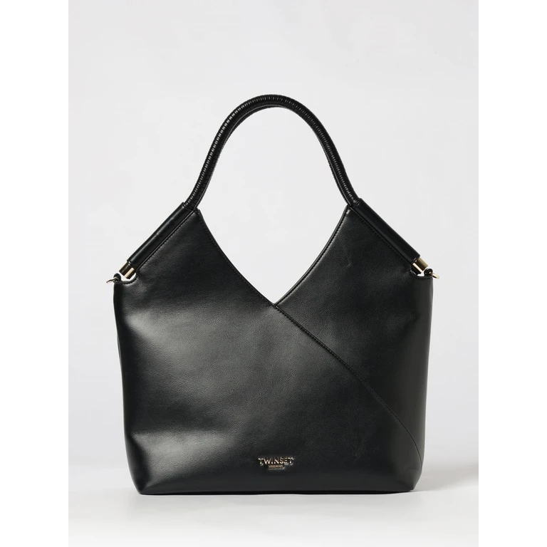 Synthetic Leather Shoulder Bag with Double Tubular Handle (262TB703000006)