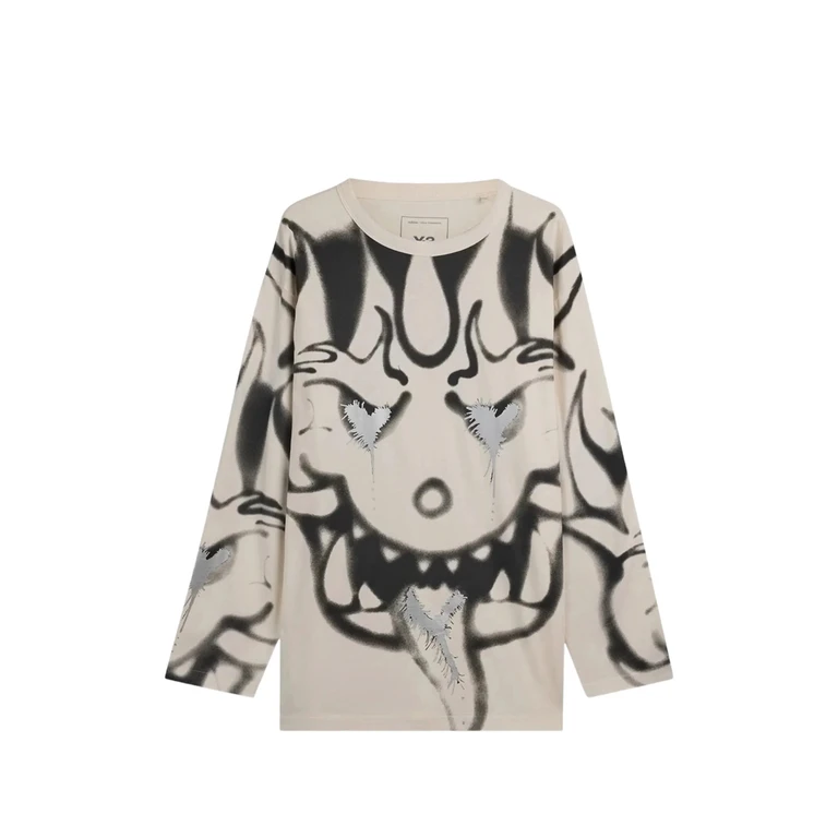 Y-3 Y-3 X Adidas KX3815 Aop GFX LS Tee CWHITE