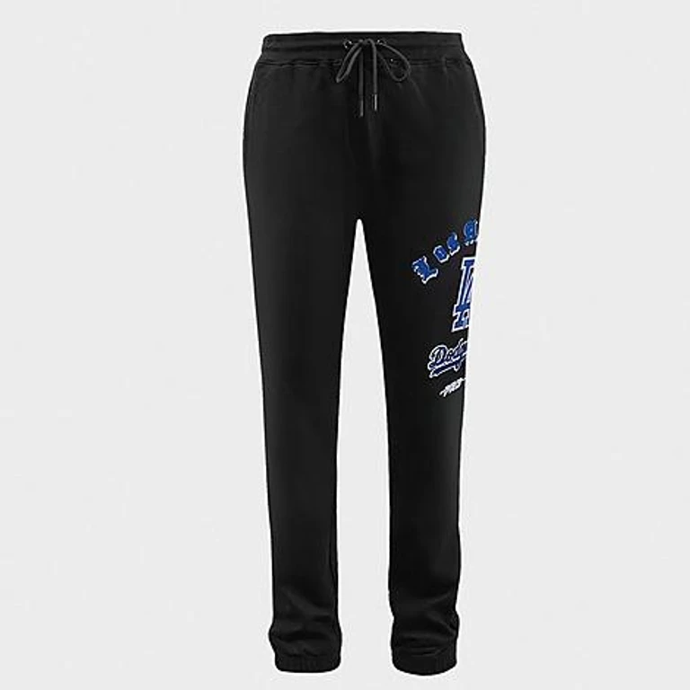 Los Angeles Dodgers MLB Old English Fleece Sweatbroek in het zwart