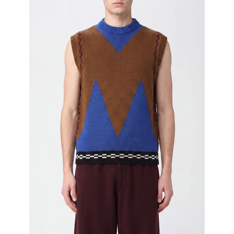 Chaleco de cuello redondo Marni multicolor