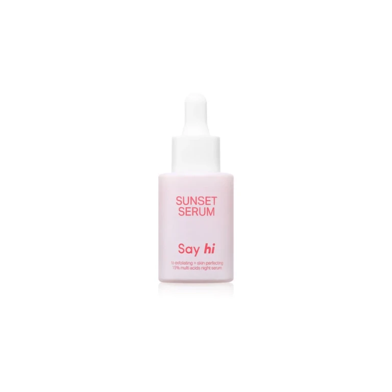 Sunset exfoliating serum with AHA acids with revitalizing effect 30 ml
