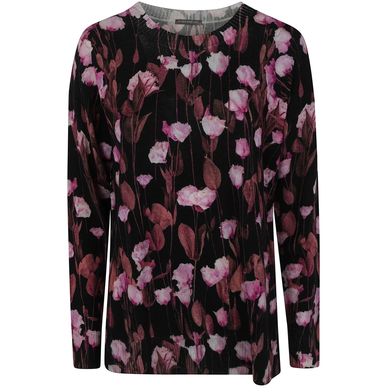 Sweater Geometric Print "Zb06 128"