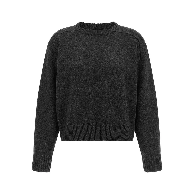 Pull Col Rond - Gris (BREHACHARCOALMELANGE)
