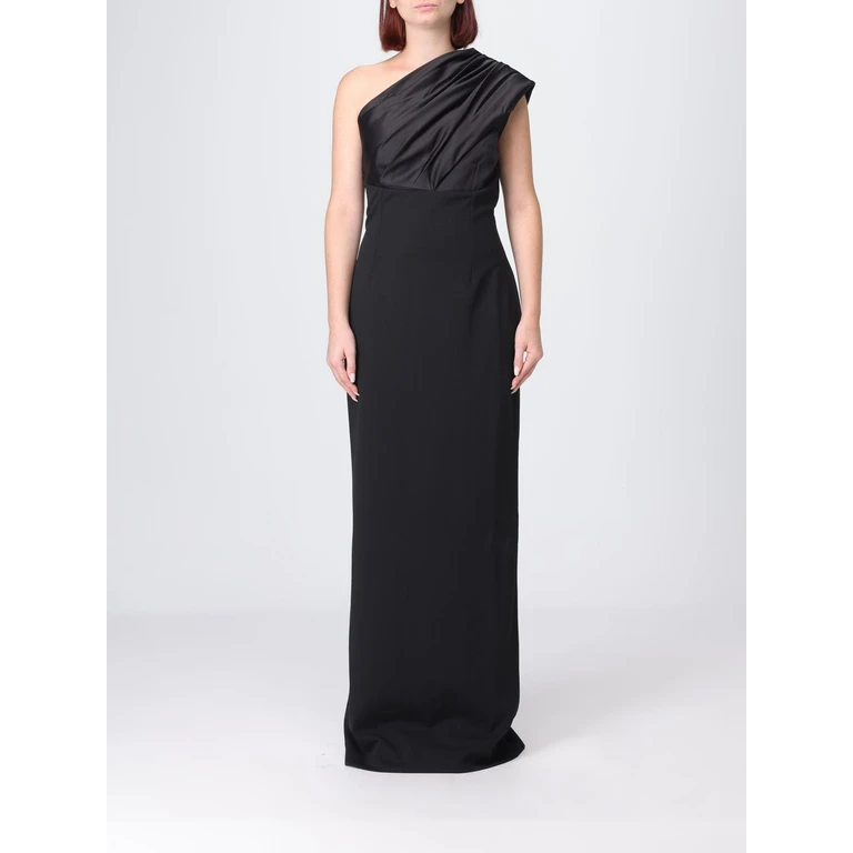 SOLACE LONDON Dress Woman color Black (OS48019BLACK)