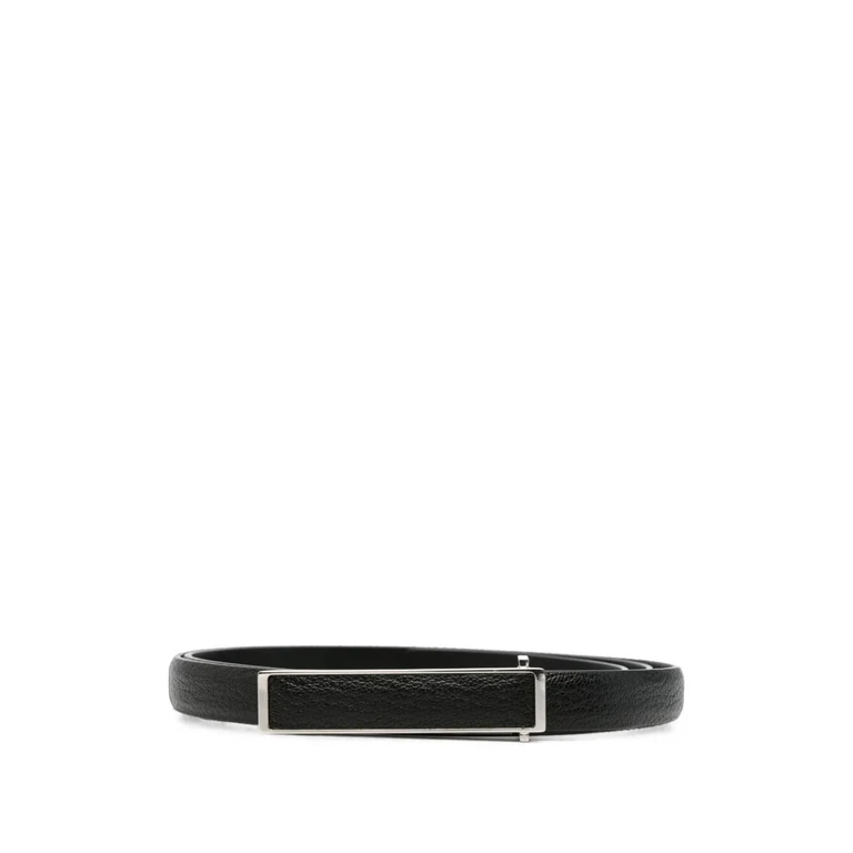 Belt Goat Leather "Shiny Grain"