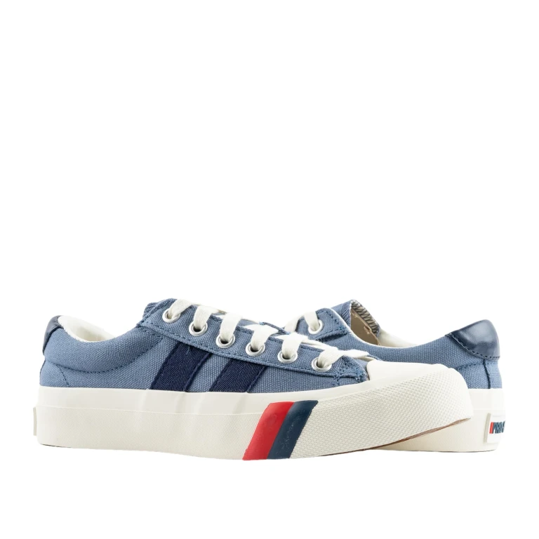 Plus Sneakers - Royal/Blue Canvas