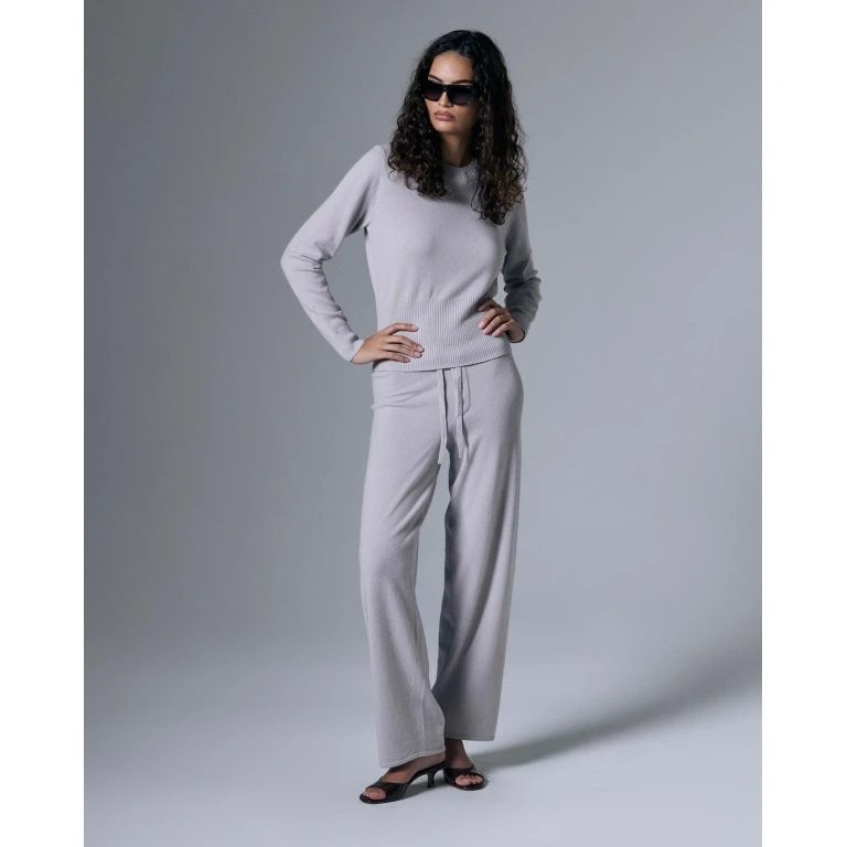 Tove Cashmere Pant - Fog
