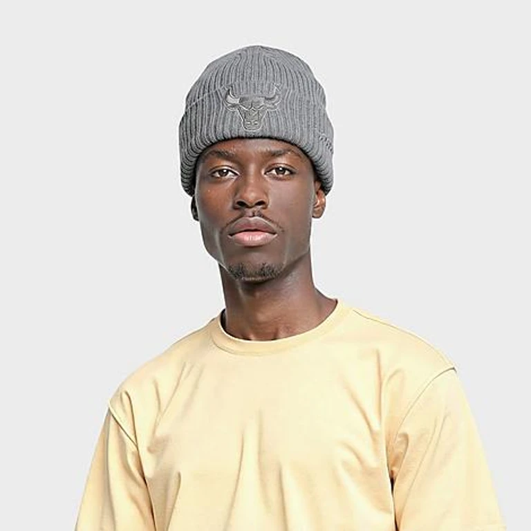 Chicago Bulls NBA Classic Pro Beanie-Mütze in Grau