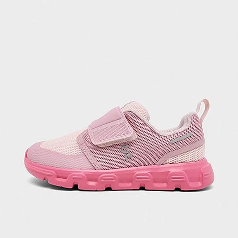 Girls' Toddler Cloud Dash Casual Shoes in Zephyr/Camellia Size: 4.0