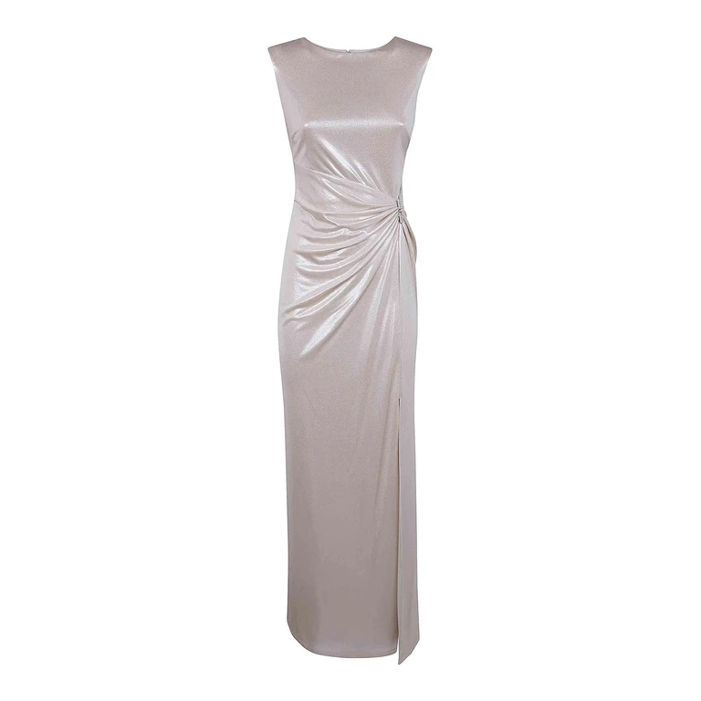 Maxi Robe - Couleur Chair (253P04060001CHAMPAGNE)