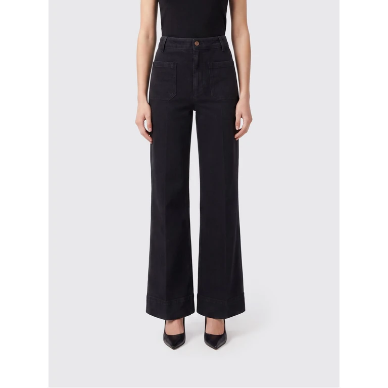 Jeans Woman color Black (1226DJE007252JSWASHEDBLACK)