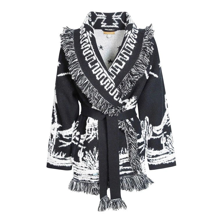 Cardigan noir Alanui
