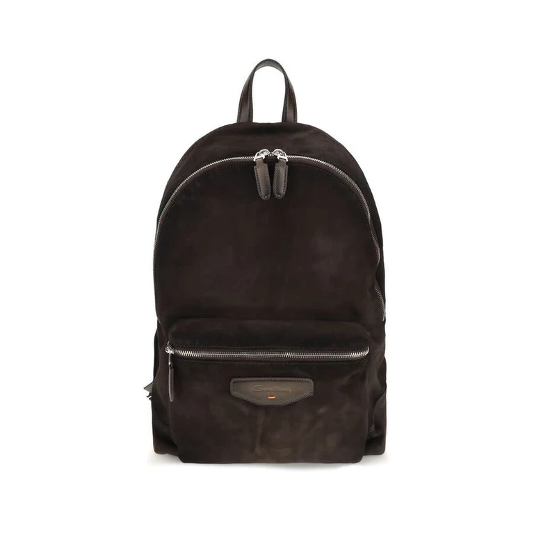 Calf Leather Backpack â Brown
