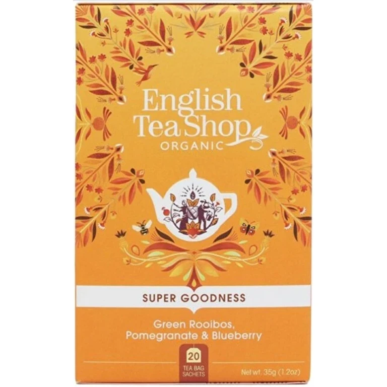 Green Rooibos, pomegranate and blueberry BIO 20 bags — Tea