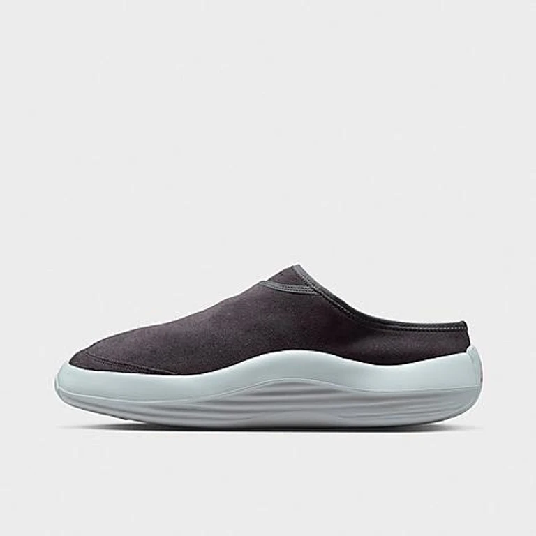 Future Mules em Antracite/Off White/Fire Pink