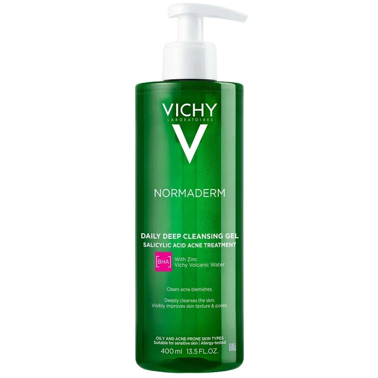 Normaderm Daily Deep Cleansing Gel Acne Wash with Salicylic Acid (Various Sizes)