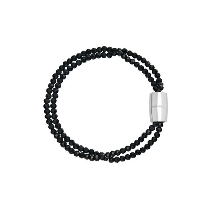 Double beaded Bracciale with crystals Magnetica System TJ3687
