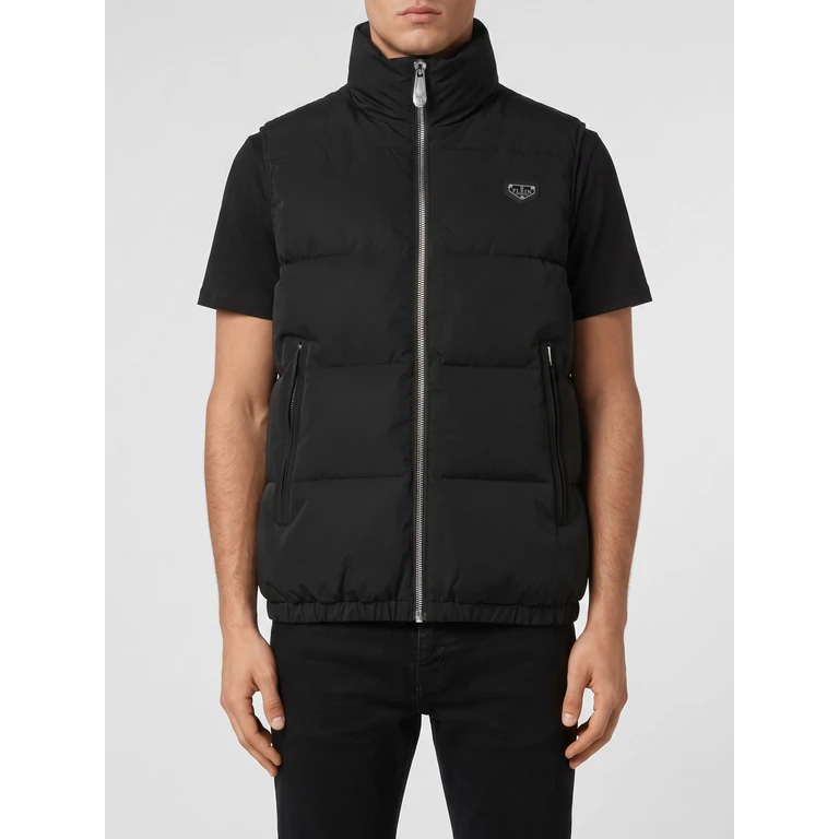 Suit Vest Men color Black (LADCMRC0219PNY002N02)