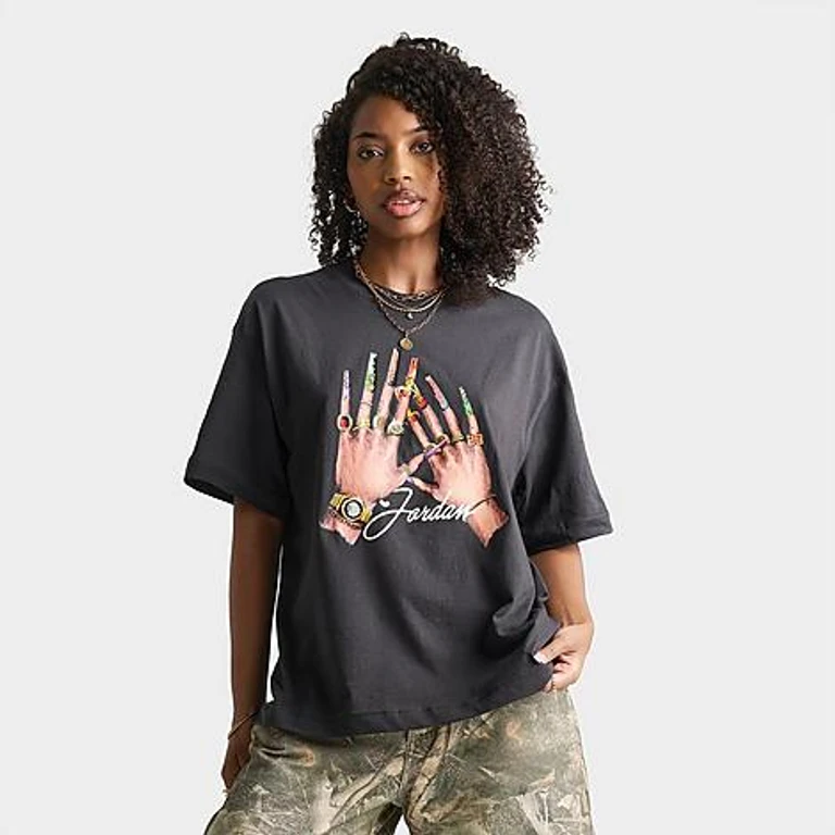 Nails Graphic Girlfriend T-Shirt