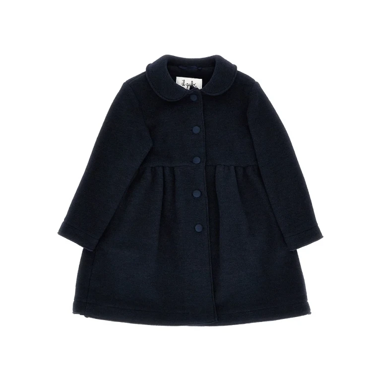 Virgin wool-blend cloth coat Kids 4Y
