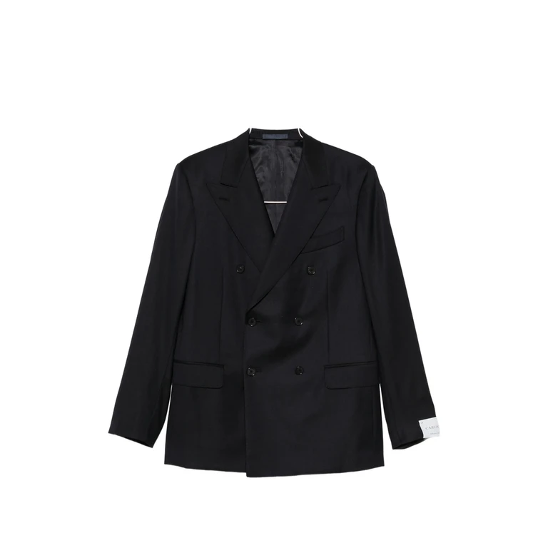 Norma Double-breasted Peak-lapel Suit