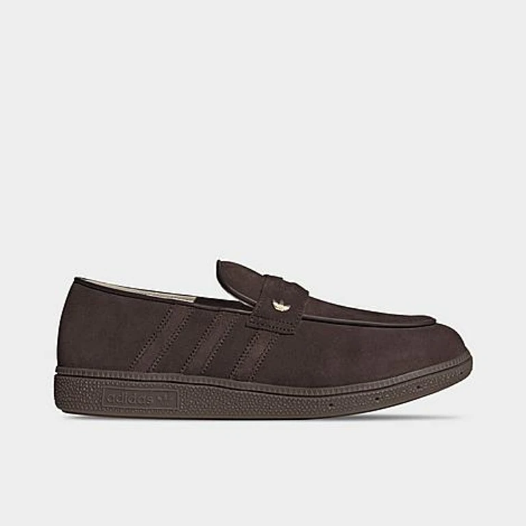 adidas Men's Originals Handball Spezial Loafer Casual Shoes in Aurora Coffee/Aurora Coffee/Gum Size: 7.5