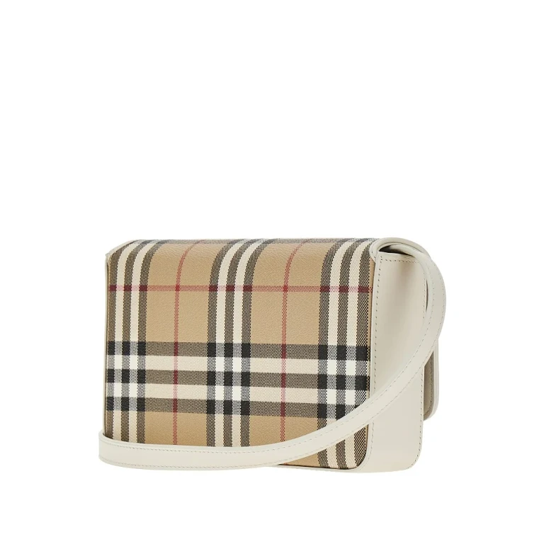 Check coated canvas 'Hampshire' bag Woman One Size