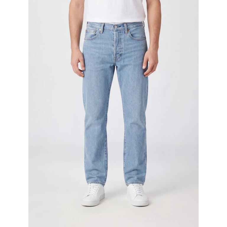 5-Pocket Straight-Fit Cotton Denim Jeans (005013708)