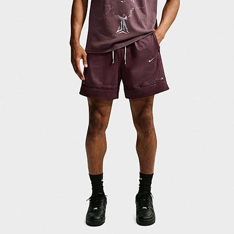 Short de basket Nike Ja Standard Issue Bordeaux Crush