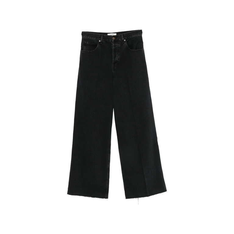 Pressed-crease Wide-leg Jeans