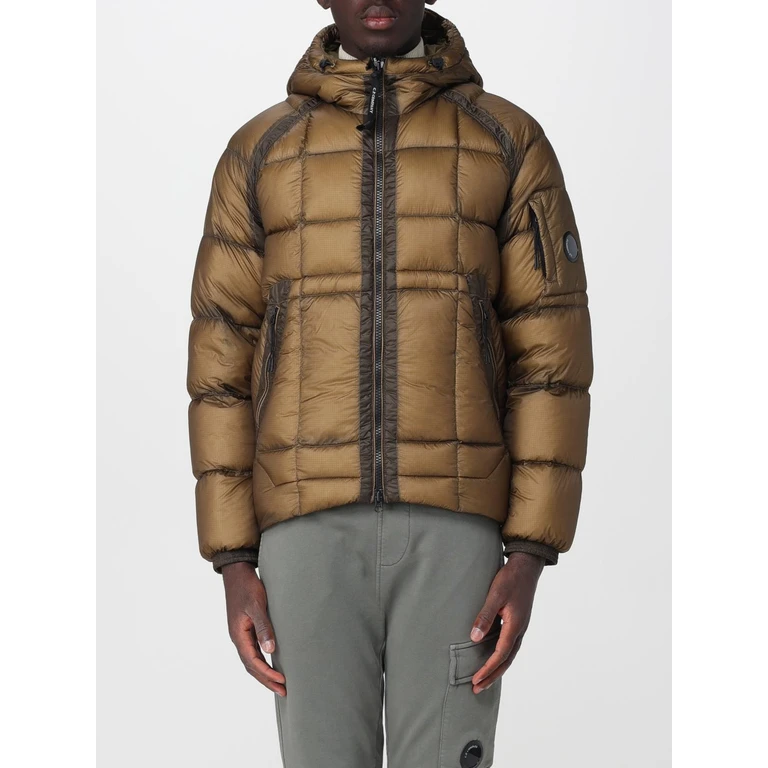 C. P. COMPANY Coat Men color Brown (21CMOW702A110416A340)