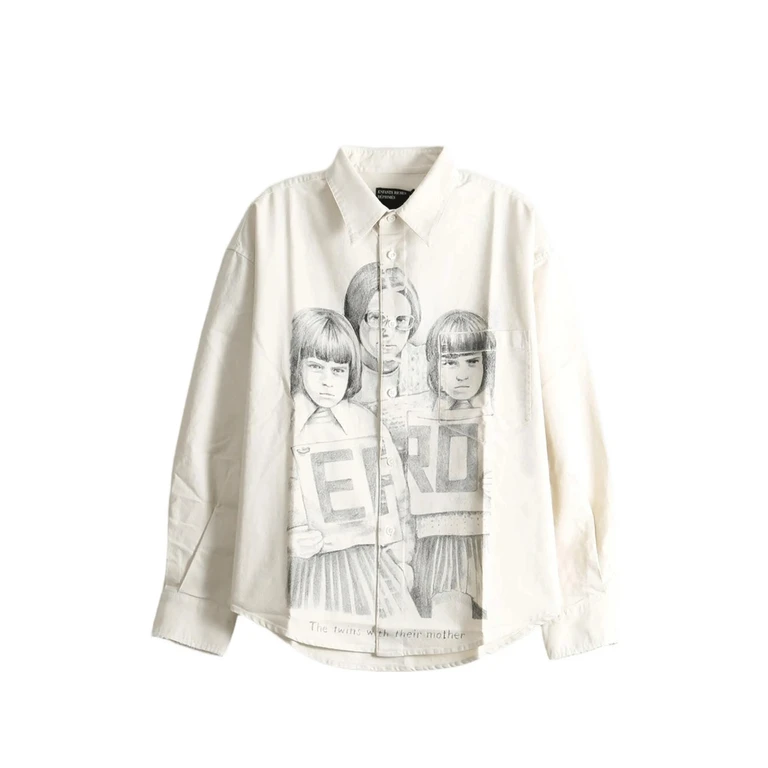 Everyday Graphic-print Button-down Shirt
