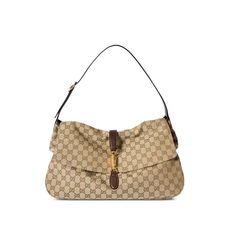 Gucci JACKIE FLAP SHOULDER BAG LARGE SIZE