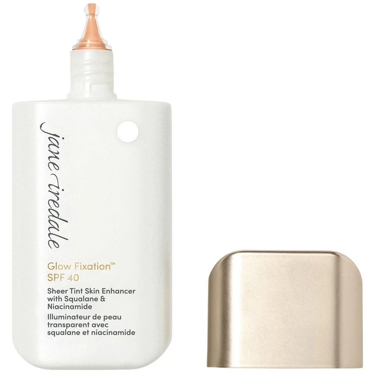 Glow Fixation SPF 40 Sheer Tint Skin Enhancer with Squalane & Niacinamide (Various Shades) - Light to Light Medium