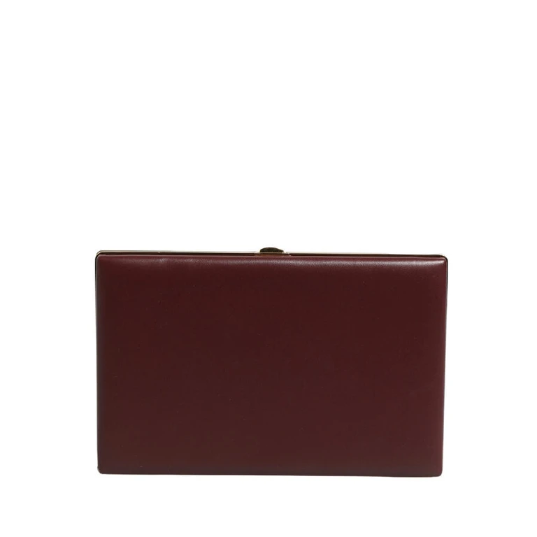 Calf Leather Clutch â Brown